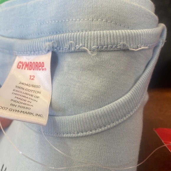 Gymboree Petite Mademoiselle Blue Ballet Slippers T-shirt FLAW nwt Size 12 - Picture 6 of 6